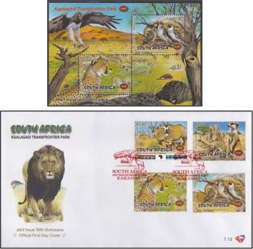2001 RSA Kgalagadi UMM(**) Full Sheets, MS & FDCs  *** CV  R1,177+ ***