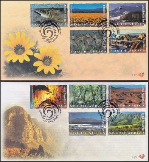 2001 RSA Wonders of SA UMM(**) Extended Controls & FDCs  *** CV  R3,340 ***
