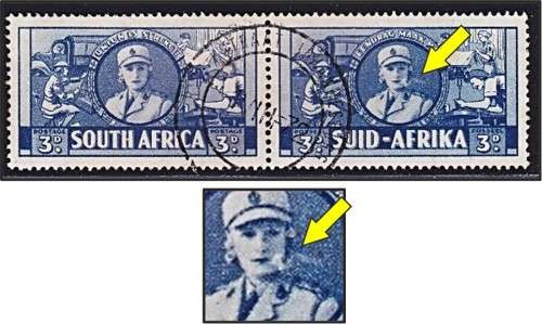 1941 Union 3d CC.90 Used with CIGARETTE FLAW *** CV  225GBP ***