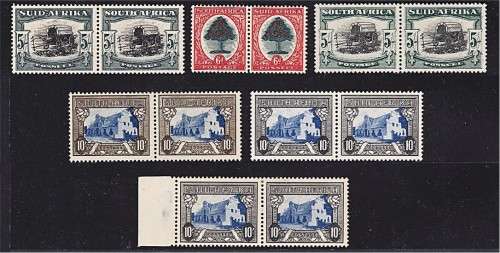 1933/48 Union Hyphenated Pictorials MM/UMM & Most Var  *** CV  R5,700+ ***