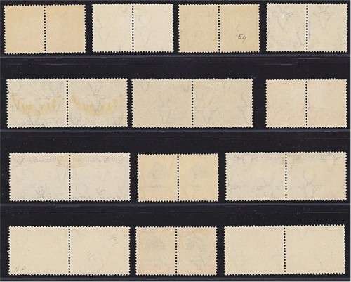 1933/48 Union Hyphenated Pictorials MM/UMM & Most Var  *** CV  R5,700+ ***