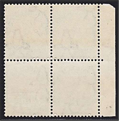 1935 Union 1/2d MM/UMM Marginal Coil Block Perf.13,5x14  - CC.55b - R970