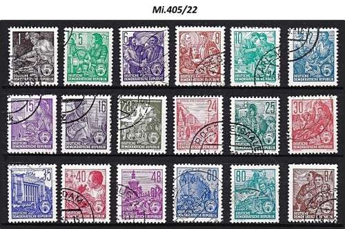 1953-55 DDR Complete VFU Sets - See Scans *** CV  R3,500+ ***