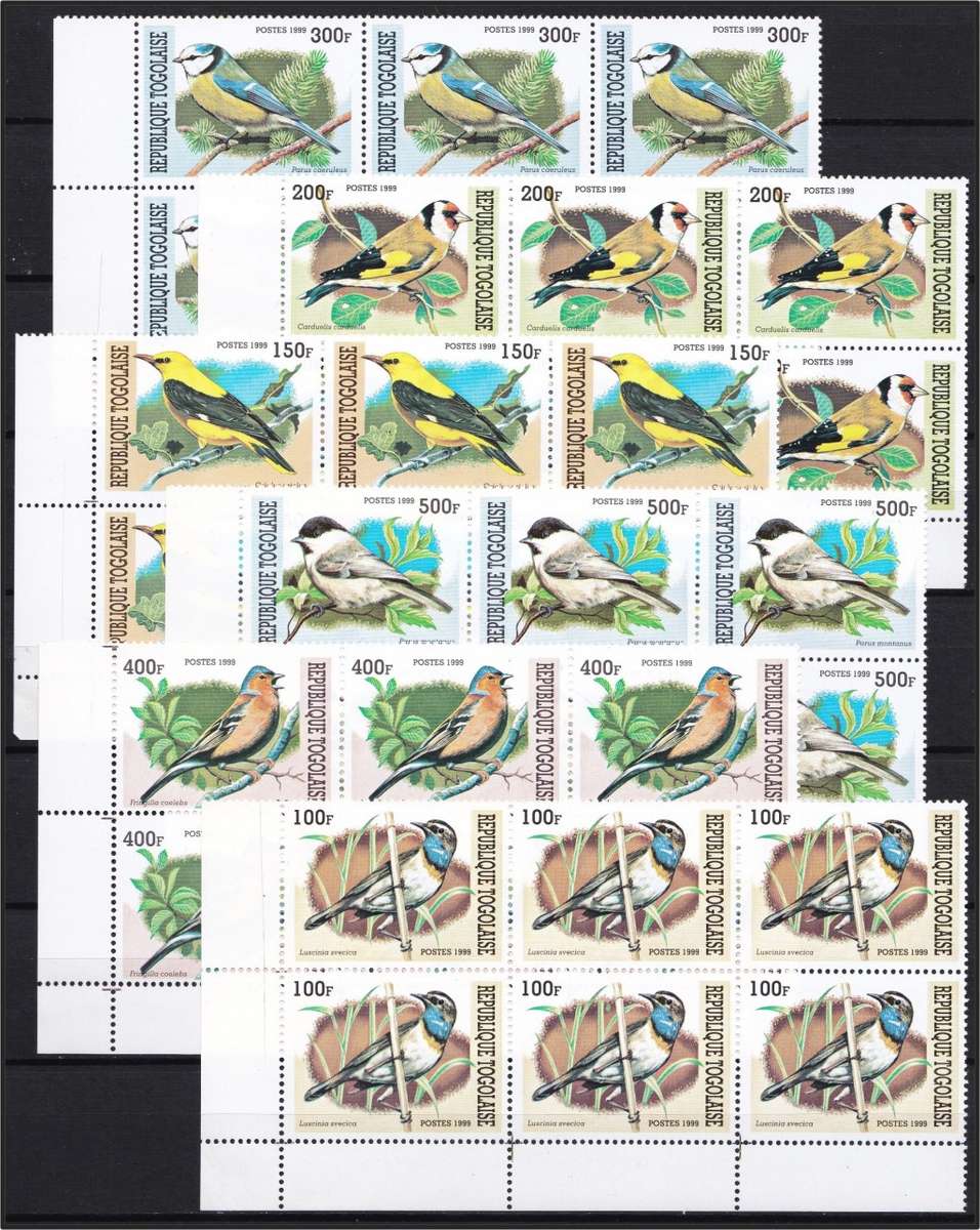 Large Bird Thematic Collection in UMM(**) Blocks *** High CV Lot ***
