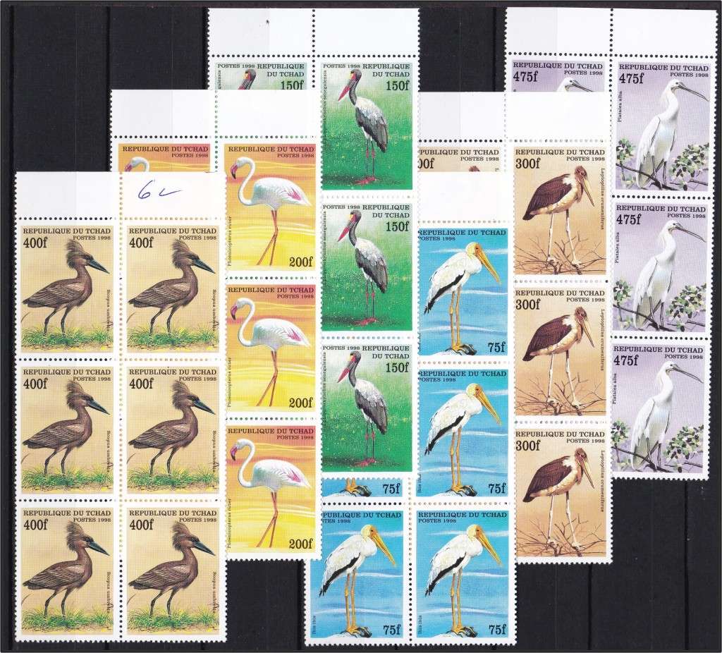 Large Bird Thematic Collection in UMM(**) Blocks *** High CV Lot ***