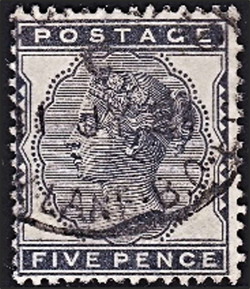 1881 GB QV 5d SG.169 Indigo  *** CV  R2,750+ ***