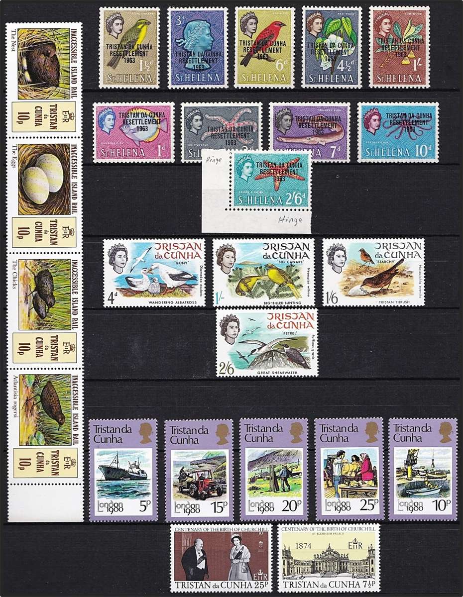 1952 Onwards Tristan Da Cunha UMM/MM S/Sets & Issues *** Fill Those Gaps ***