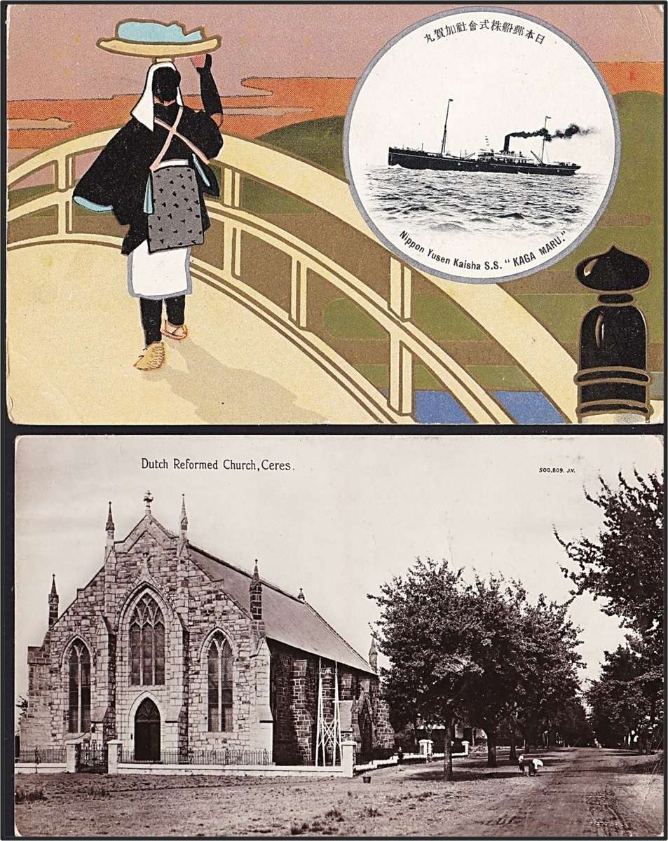 15 x Union King`s Head on Covers & Post Cards  *** Excellent Postmark Lot!!! ***