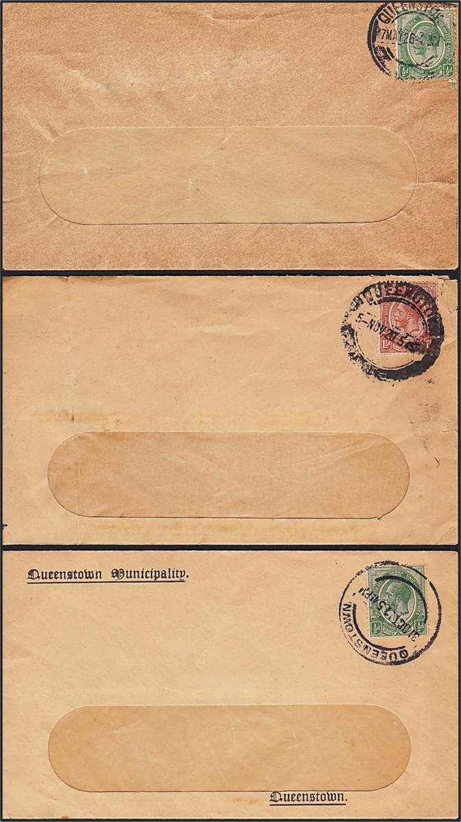 15 x Union King`s Head on Covers & Post Cards  *** Excellent Postmark Lot!!! ***