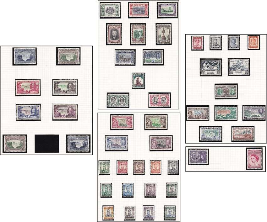 1932/53 S.Rhodesia MM(*) All Issues from CC.30-79 including KGVI Set  *** CV  R3,445 ***
