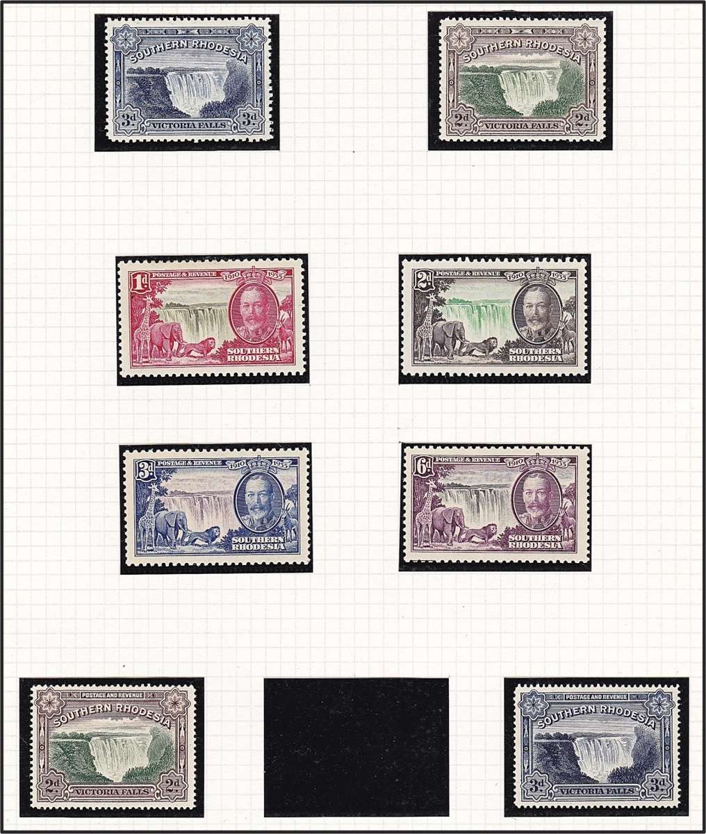 1932/53 S.Rhodesia MM(*) All Issues from CC.30-79 including KGVI Set  *** CV  R3,445 ***