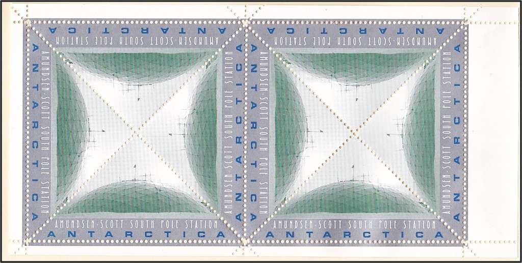 US Antarctic Program Souvenir Booklet with 8 Stamps & Post Card - Great Thematic