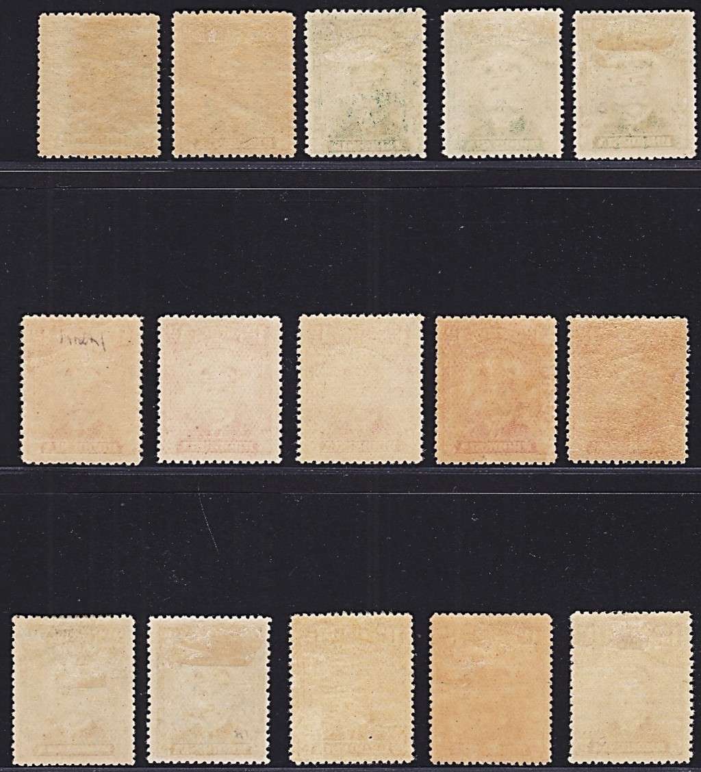 1913 BSAC ½d, 1d, 1½d & 2½d MM(*) Perf.14 Shade Varieties  *** CV  R5,500 ***