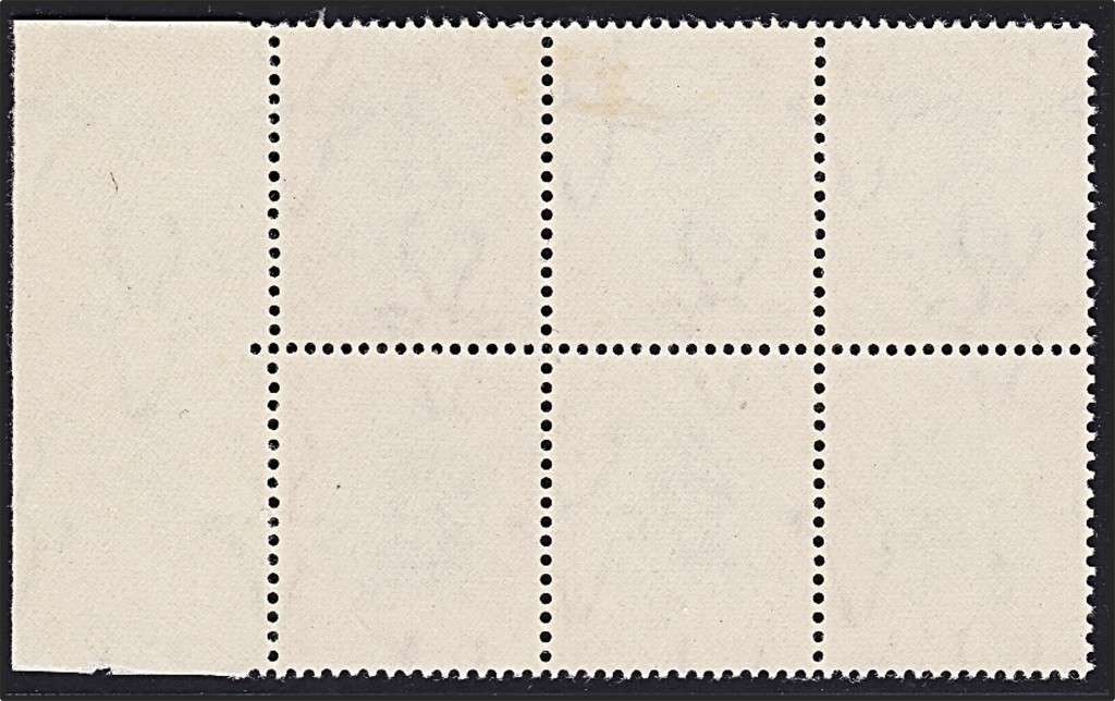 1934 Union 1d MM/UMM CC.56 Positional UHB Variety - `Flying Albatross Flaw` - RARE