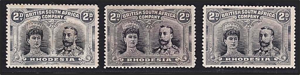 1910 BSAC 2d Double Heads MM(*) Shades - SACC.126/128/130 @ CV  R5,000