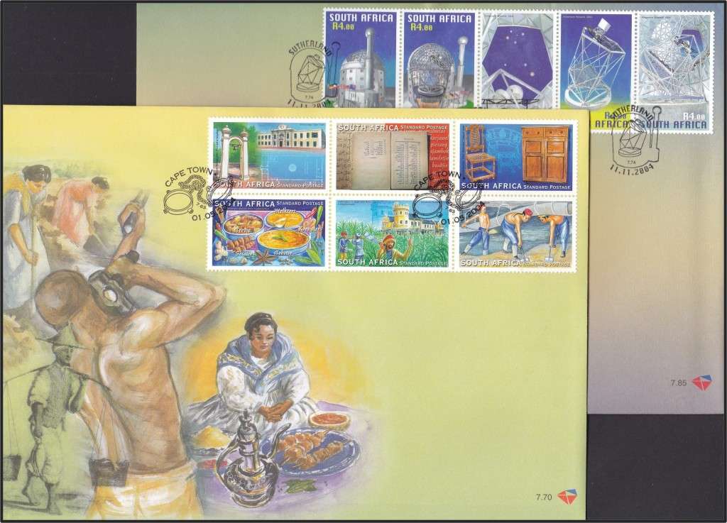 2004 RSA FDCs No.7.67-7.85  @ CV  R1,928