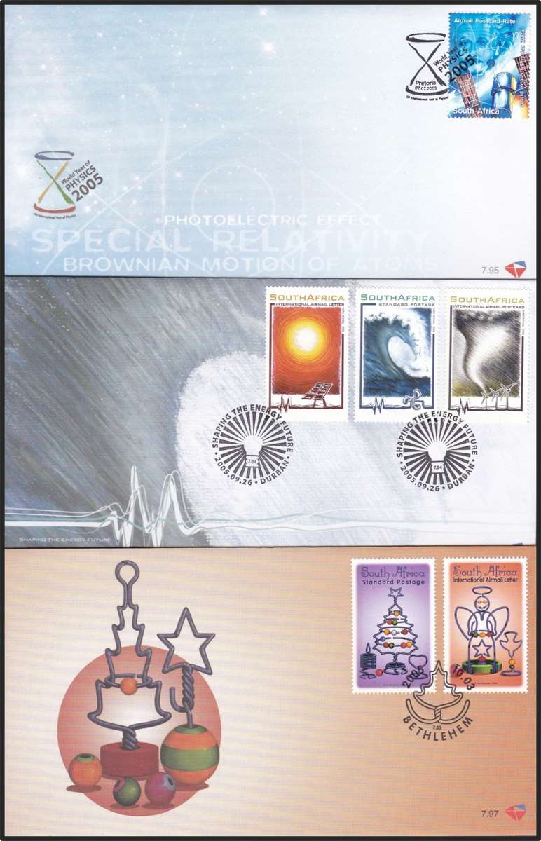 2005 RSA FDCs No. 7.86-7.100  @ CV  R1,335