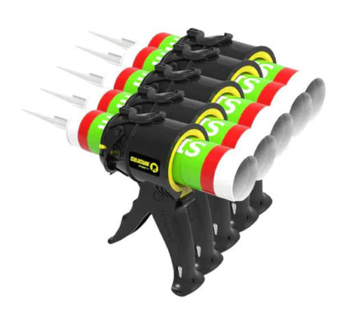 SILIGUN Compact 4 Caulking Gun - The Smallest Anti Drip Extreme Duty Caulk Gun