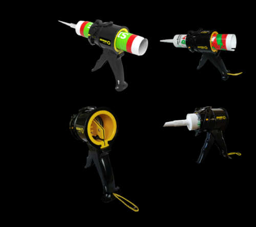 SILIGUN Compact 4 Caulking Gun - The Smallest Anti Drip Extreme Duty Caulk Gun