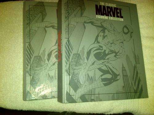 Marvel figurine collection binders