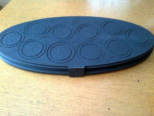 DC figurine base stand for 10 figurines