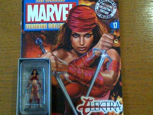 Marvel official figurine Nr 17 Elektra