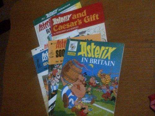 5 Asterix books