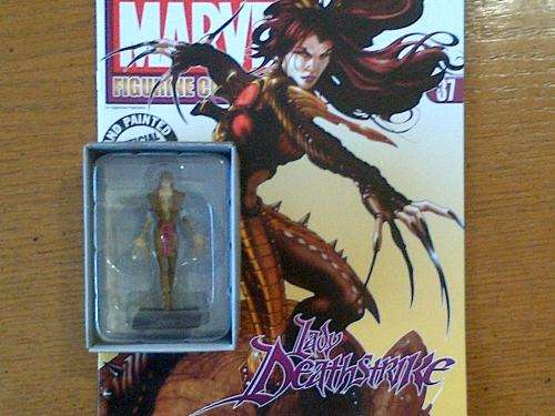 Marvel official figurine Nr 87 Lady Deathstrike