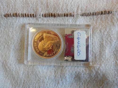 1977 PROOF KRUGER RAND, ONE OUNCE FINE GOLD @ A CRAZY 1 RAND START!!!!!!!!