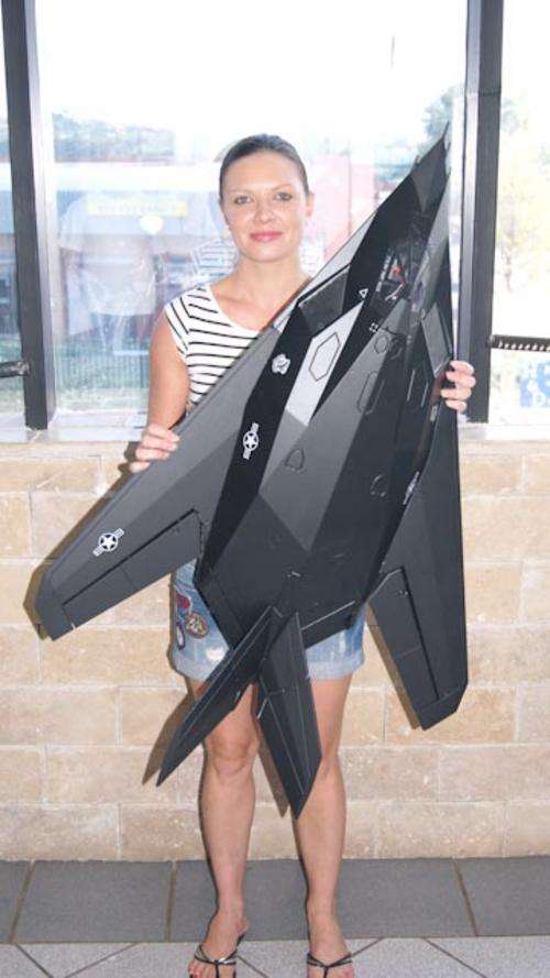 Gorgeous PNP F-117 stealth fighter 70mm EDF 2.4Ghz