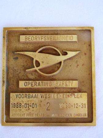 RAILWAY SOLID BRASS AWARD