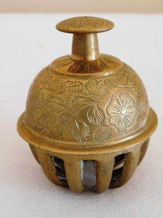 SOLID BRASS CLAW BELL