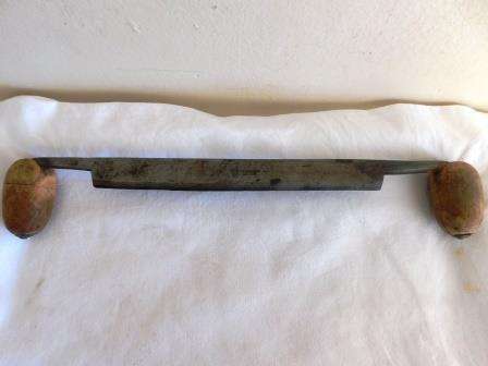 MARSDEN BROTHERS CAST STEEL CARPENTER'S DRAW-KNIFE