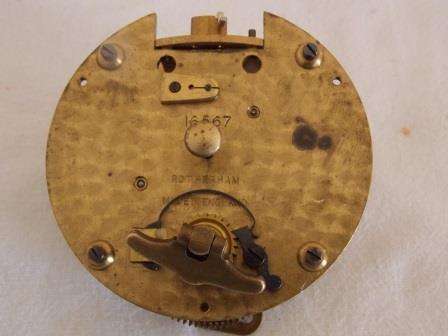 ROTHERHAM MANTLE CLOCK INNER CLOCKWORK MECHANISM