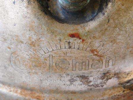 COLEMAN SINGLE BURNER CAMP STOVE - NOT TESTED