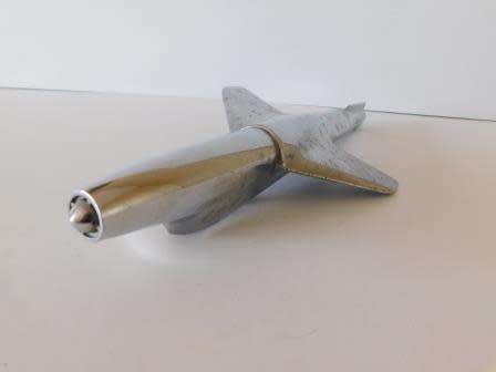 1951 CHEVY FLEETLINE DELUXE ROCKET HOOD ORNAMENT