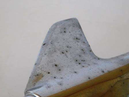 1951 CHEVY FLEETLINE DELUXE ROCKET HOOD ORNAMENT