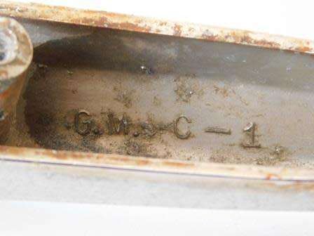 1951 CHEVY FLEETLINE DELUXE ROCKET HOOD ORNAMENT