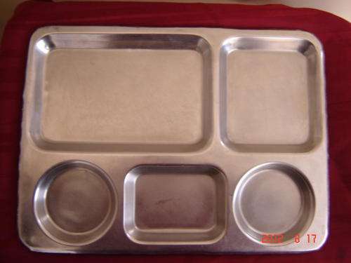 SADF SOLDIER'S S/STEEL EATING TRAY (VARKPAN)