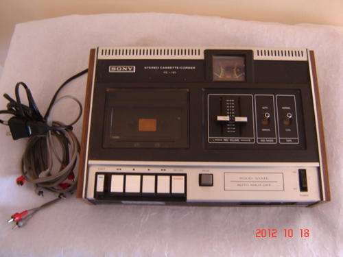 SONY STEREO CASETTE CORDER TC121