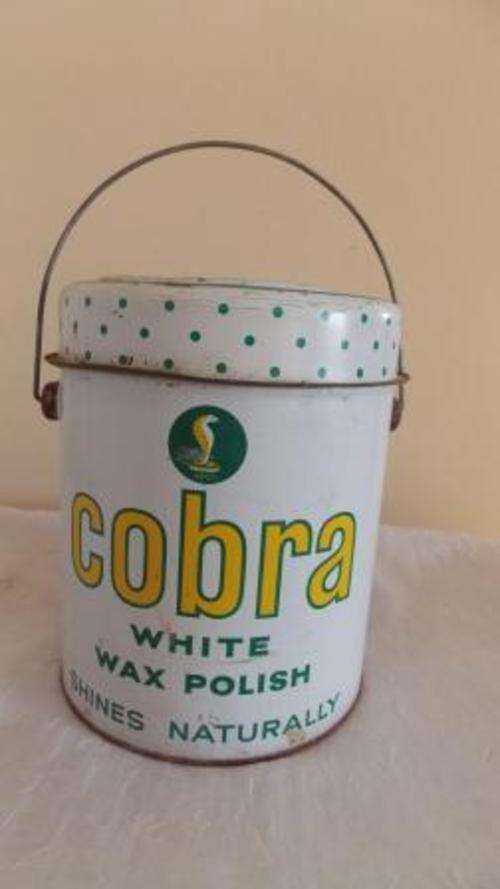 COBRA WHITE POLISH TIN 2.7L