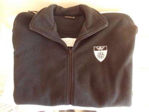 5 SPEC FORCES REGT FLEECY BLACK ZIP TOP WITH DETACHABLE SLEEVES