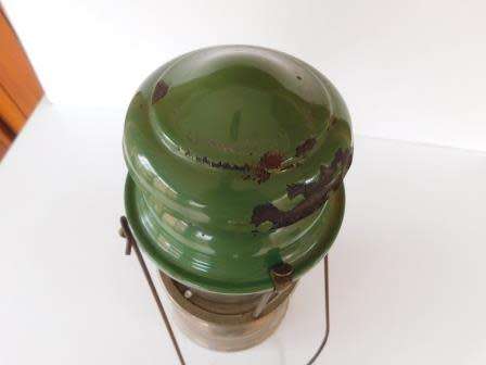 PRIMUS NO 1020 KEROSENE LAMP MADE IN SWEDEN WITH JENAER SUPRAX SCHOTT MAINZ GLASS INTACT
