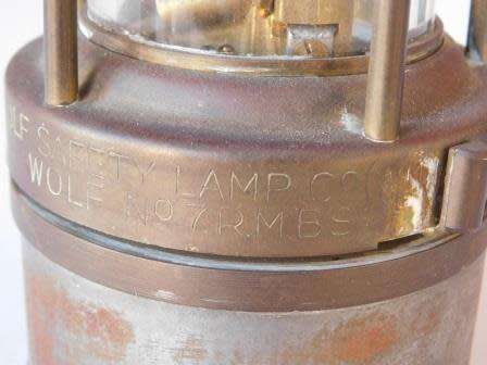VICTOR KENT G.M.E.F. NO 1 SHEFFIELD THE WOLF NO 7 R.M.B.S. SAFETY MINING LAMP NOT TESTED