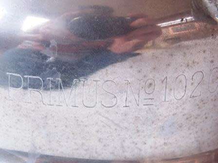 Primus No 1020 Paraffin Lamp (no handle and burner assembly)