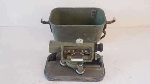 Small Wild Heerbrugg  Engineers Level No 10 with original steel case C1960's