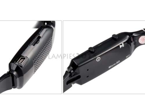 *Local Stock* UB-337D Multifunctional Mobile Camera Glasses with Video Recorder (Black)