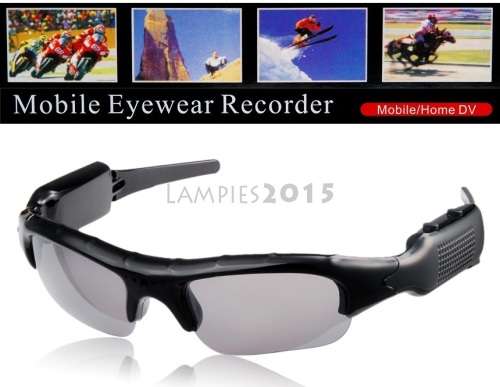 *Local Stock* UB-337D Multifunctional Mobile Camera Glasses with Video Recorder (Black)