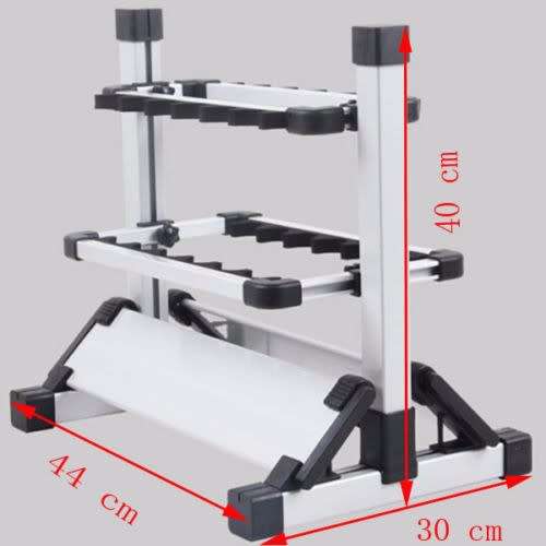Fishing Rod holder Stand, Can hold 12 Rods