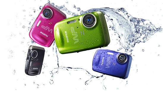 New 2009 WATERPROOF Fujifilm Z33WP 10MP 3X Zoom with Blog Mode